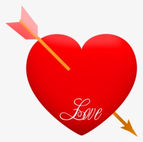 Valentine Heart Clipart - Valentines Heart Transparent Background, HD Png Download, Transparent PNG