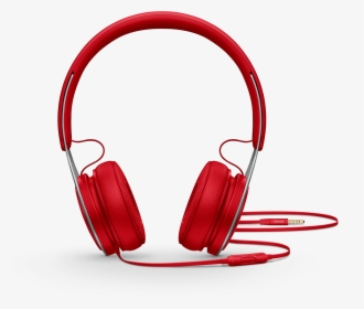 Red Headphone Png Transparent Image - Vector Headphones, Png Download, Transparent PNG
