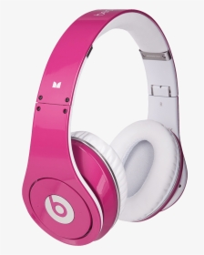 Pink Beat Headphones - Pink Headphones Png, Transparent Png, Transparent PNG