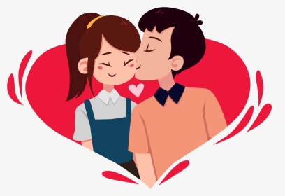 Valentines Day Png - Valentines Day Couple Clipart, Transparent Png, Transparent PNG