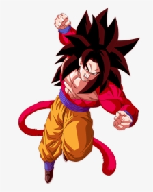 Goku Super Saiyan 4 By Saodvd - Super Saiyan 4 Goku Png, Transparent Png, Transparent PNG