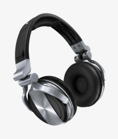 Pioneer Silver Headphones - Pioneer Hdj 1500, HD Png Download, Transparent PNG