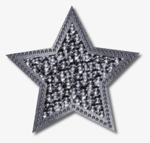 Download Silver Png Hd - Transparent Silver Star Png, Png Download, Transparent PNG