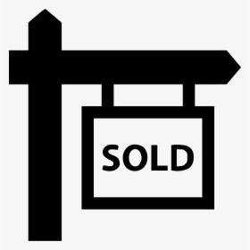 Sign Buy Sold Svg - House For Sale Sign Clipart, HD Png Download, Transparent PNG