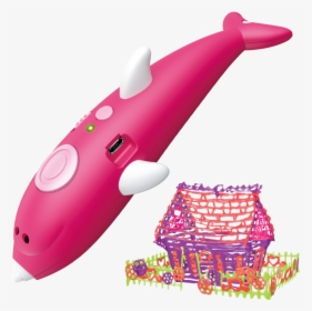 Myfirst 3dpen Dolphin - Dolphin 3d Pen, HD Png Download, Transparent PNG