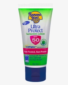 Banana Boat Ultra Protect Sunscreen Lotion Spf50 Pa, HD Png Download, Transparent PNG