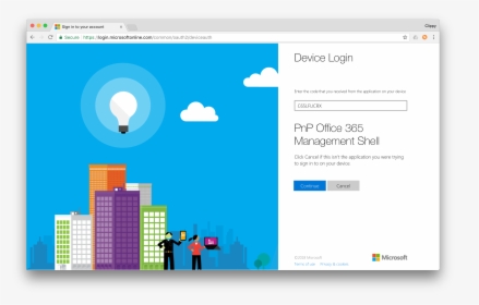 Signing In To Azure Active Directory, HD Png Download, Transparent PNG