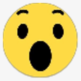 Wow Facebook Emoji Feelings - Facebook Wow Reaction Png, Transparent Png, Transparent PNG