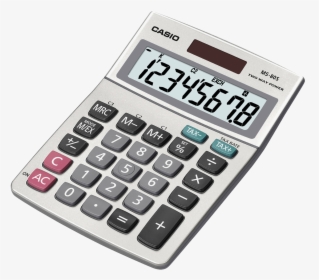 Calculator Png Transparent Images - Casio Ms 80s, Png Download, Transparent PNG