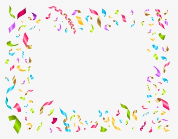 Confetti Birthday Decoration Clip, HD Png Download, Transparent PNG