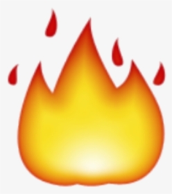 Flame Clipart Emoji Fire Free Transparent Png - Fire Emoji 100 Emoji, Png Download, Transparent PNG
