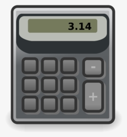 Telephony,office Equipment,calculator - Transparent Background Calculator Clipart, HD Png Download, Transparent PNG