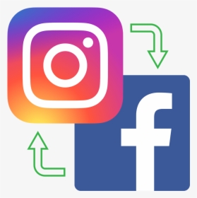 Instagram Facebook Icons - Instagram Facebook Icon Png, Transparent Png, Transparent PNG