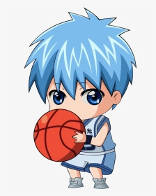 Basketball Clipart Chibi - Kuroko No Basket Chibi, HD Png Download, Transparent PNG