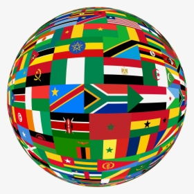 World Flags - Circular - Sphere Of Flags Png, Transparent Png, Transparent PNG