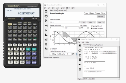Dreamcalc Professional Edition, HD Png Download, Transparent PNG