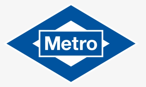 Logo Marca Azul - Metro Madrid Logo Png, Transparent Png, Transparent PNG