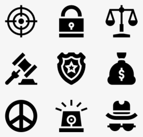 Law And Justice - Information Technology Icon Vector, HD Png Download, Transparent PNG