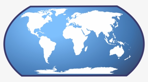 Map Of World Icon, HD Png Download, Transparent PNG