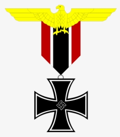 Imperial Eagle The German Empire Medal 2 By Jmk Prime - Iron Cross Png, Transparent Png, Transparent PNG