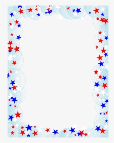 Frames - 4th Of July Page Border, HD Png Download, Transparent PNG