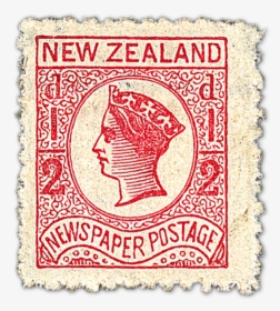 Postage Stamp Png Image - New Zealand Newspaper Postage Stamp, Transparent Png, Transparent PNG