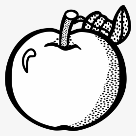 Fruits Cartoon Images Black And White, HD Png Download, Transparent PNG