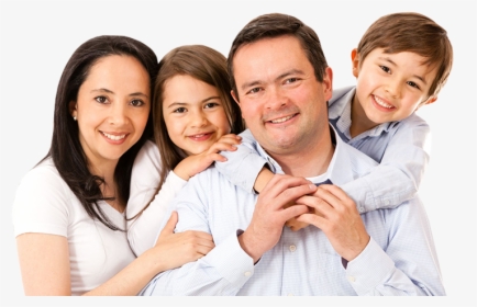 Hispanic Family Png - Stock Image Of A Family, Transparent Png, Transparent PNG