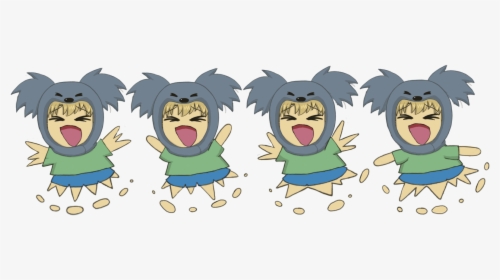 Boy Jump Front - Anime Run Chibi, HD Png Download, Transparent PNG