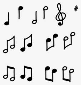 Music Notes Clip Arts - Music Note Icons Png, Transparent Png, Transparent PNG