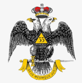 United Supreme Council, - Double Headed Eagle 33, HD Png Download, Transparent PNG