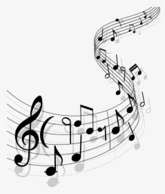 Music Clipart Drawing - Transparent Background Music Notes Png, Png Download, Transparent PNG