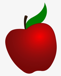 Heart,plant,apple - Cartoon Apple, HD Png Download, Transparent PNG
