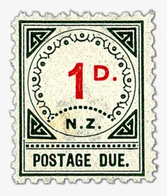Single Simple Postcard Stamps Png, Transparent Png, Transparent PNG