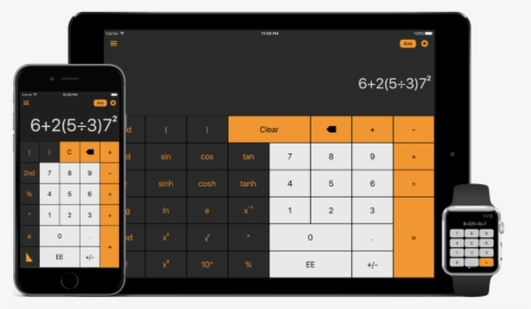 Calculi Calculator Ios Iphone - Smartphone, HD Png Download, Transparent PNG