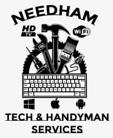 Needham Tech & Handyman Services - Repairs And Maintenance Logo, HD Png Download, Transparent PNG