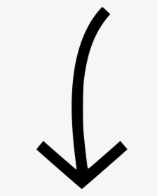 Arrow Pointing Down Png, Transparent Png, Transparent PNG