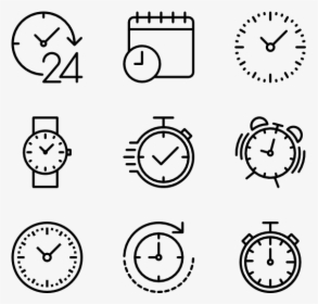 Time - Time Watch Icon, HD Png Download, Transparent PNG