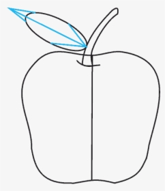 Clipart Apples Drawing - Draw An Apple, HD Png Download, Transparent PNG
