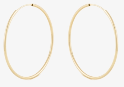 Gold Hoop Earrings Png, Transparent Png, Transparent PNG