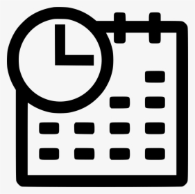 Date And Time Clock Comments - Free Date Icon Png, Transparent Png, Transparent PNG