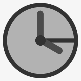 Time, Clock, Icon, Symbol - Gray Clock Clipart, HD Png Download, Transparent PNG