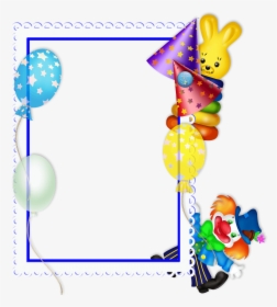 Princess Clipart Borders And Frames - Happy Birthday Frame Png, Transparent Png, Transparent PNG