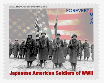 Japanese American World War 2 Soldiers, HD Png Download, Transparent PNG