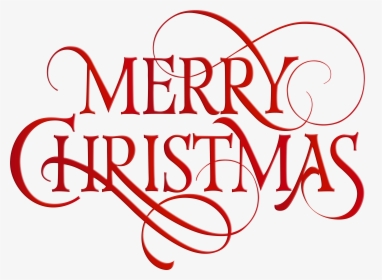 Transparent Merry Christmas Banner Png - Merry Christmas Font Png, Png Download, Transparent PNG
