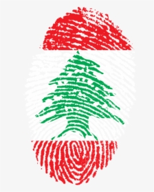 Lebanon, Flag, Fingerprint, Country, Pride, Identity - Challenges Of Digital India, HD Png Download, Transparent PNG