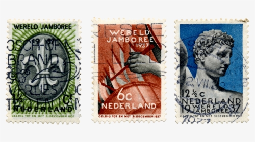 5th World Scout Jamboree Netherlands Stamps 1937 - Stamps, HD Png Download, Transparent PNG