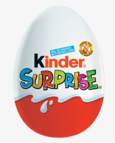 Classic Kinder Egg - Kinder Surprise Chocolate Egg, HD Png Download, Transparent PNG
