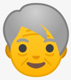 Older Adult Icon - Old Woman Emojis, HD Png Download, Transparent PNG
