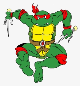 Teenage Mutant Ninja Turtles Clip Art - Ninja Turtles 80s Raphael, HD Png Download, Transparent PNG